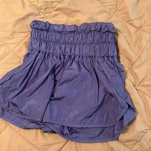 Free people way home shorts blue
